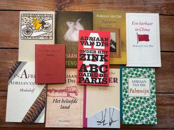 Adriaan van Dis - Lot met 11 uitgaven, waarvan drie