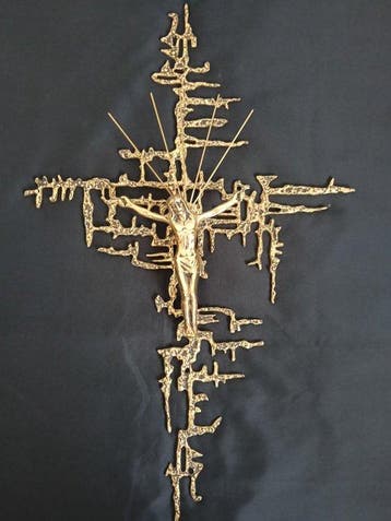 sculptuur, Crucifijo - Cristo de San Juan de la Cruz - 70.1