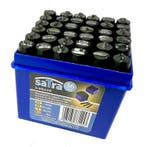 Slagletters En Cijfers 8mm - Gehele Alfabet - 36 Dlg - Slag, Auto diversen, Autogereedschap, Ophalen of Verzenden, Nieuw