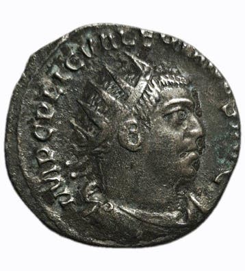 Romeinse Rijk. Valeriaan I (253-260 n.Chr.). Antoninianus, Postzegels en Munten