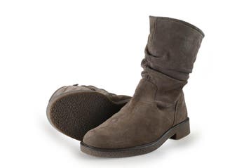 Hush Puppies Enkellaarzen in maat 38 Beige, Verzenden, Beige, Lage of Enkellaarzen, Zo goed als nieuw