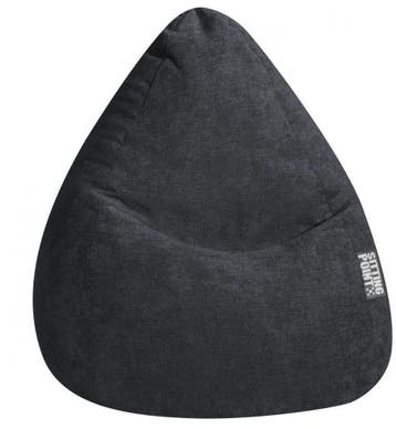Zitzak Zitzak Alfa XXL - Zwart, Verzenden, Nieuw