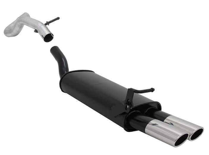 Sportuitlaat A3 8L, Leon 1M, Golf 4, New Beetle 2x85/58mm AM, Auto-onderdelen, Uitlaatsystemen, Nieuw, Verzenden