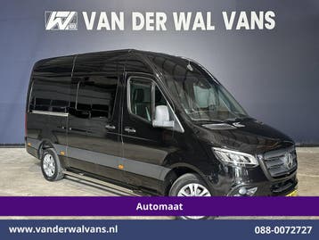 Mercedes-Benz Sprinter | 319 CDI 3.0L V6 191pk Automaat L2H2, Automaat, Gebruikt, Euro 6, Zwart