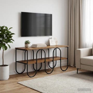 vidaXL TV-standaard 100 x 40 x 50 cm Oud hout Bewerkt hout, Minder dan 50 cm, Verzenden, Nieuw, Minder dan 100 cm