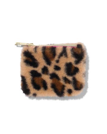 HEMA Etui 12x9.5x0.5cm fluffy panter, Verzenden, Nieuw