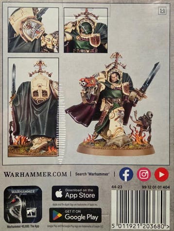 Dark Angels Belial Grand Master of the Deathwing (Warhammer, Ophalen of Verzenden, Nieuw