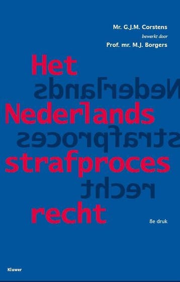 Het Nederlands strafprocesrecht 9789013124019, Boeken, Verzenden, Zo goed als nieuw