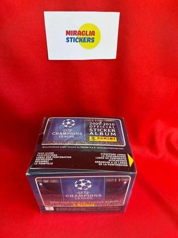 Box champions league 2009-10 2010 Panini - 1 Sealed box -, Nieuw