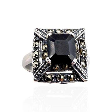 Zilver - Ring - Art Deco circa jaren ’40