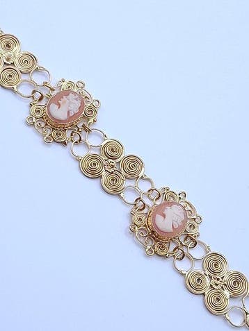 Zonder minimumprijs - Armband Zilver, Verguld - 70.00ct. tw., Sieraden, Tassen en Uiterlijk, Armbanden, Nieuw