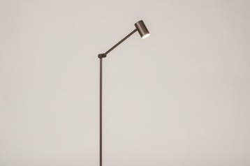 Rietveld Vloerlampen - Bruin - Metaal, Verzenden, Nieuw