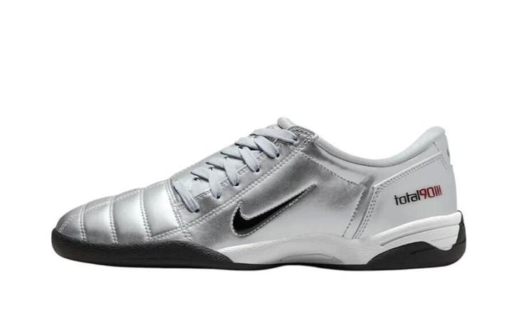 Nike Total 90 3 Metallic Silver Black (Womens), Kleding | Heren, Schoenen