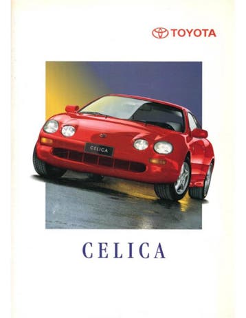 1997 TOYOTA CELICA BROCHURE, Nieuw, Toyota, Author