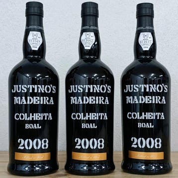 2008 Justinos Madeira, Colheita Boal - Madeira DOC, Boal, Nieuw