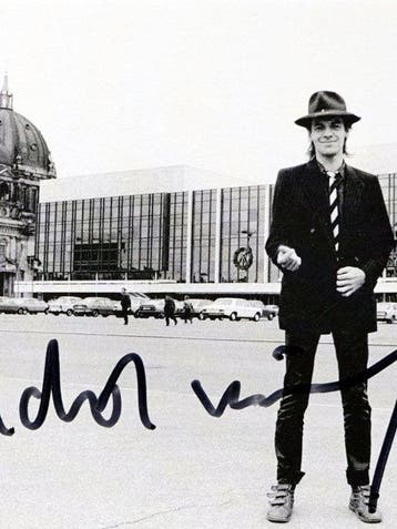 Udo Lindenberg (1946) - Palast der Republik 1983 - Foto: K.