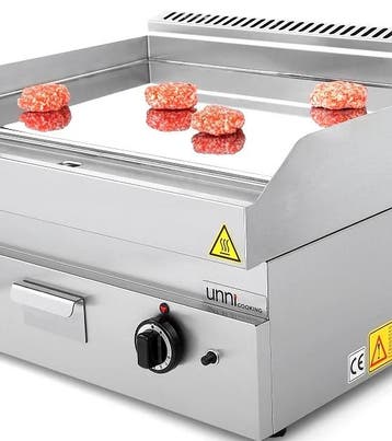 Unni-cooking | Bak-/grillplaat | Gas | Glad Oppervlak 700x55, Ophalen of Verzenden, Nieuw in verpakking