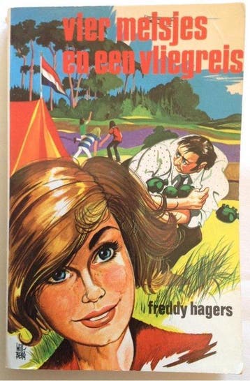 Vier meisjes en een vliegreis - Hagers, Boeken, Verzenden, Gelezen