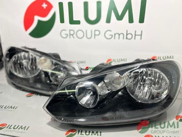 VW GOLF VI 6 HALOGEN KOPLAMP R L 5K2941005K 5K2941006H, Verzenden, Gebruikt, Volkswagen