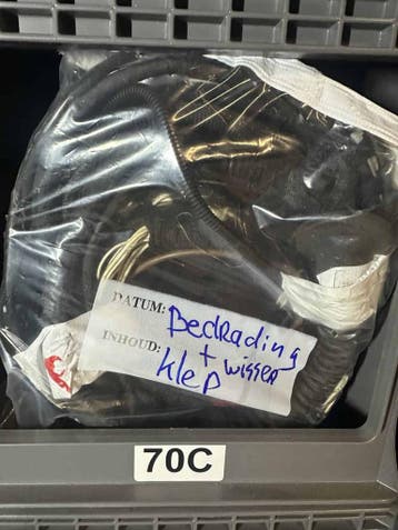 Bedrading achterklep plus ruitenwissermotor Volkswagen Tr..., Auto-onderdelen, Carrosserie en Plaatwerk, Gebruikt, Achterklep