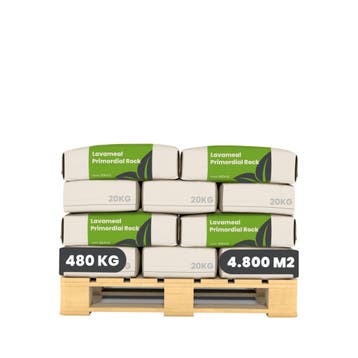 Lavameel uit Eifel Oergesteente (24x = 480 kg - voor 4800, Verzenden, Mest