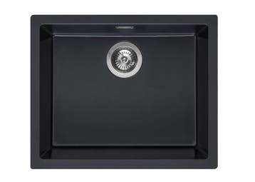 Reginox spoelbak Amsterdam 50 Pure Black - lichte schade, Overige typen, Ophalen of Verzenden, Zo goed als nieuw, Zwart