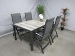 te velde tuinmeubelen tuinset milano met tanger 168 tafel, Nieuw