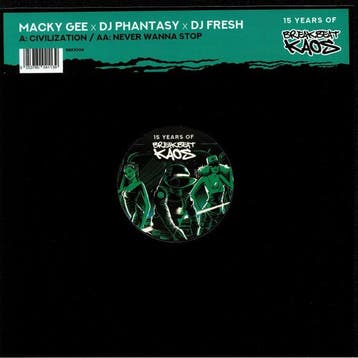 Macky Gee x DJ Phantasy x Fresh - 15 Years Of Breakbeat Kaos, Ophalen of Verzenden, Gebruikt