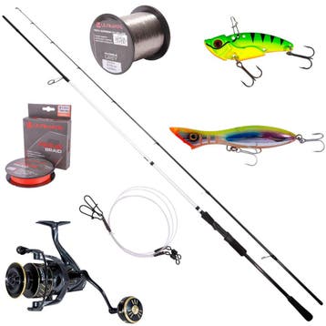 Ultimate Bluecore Seabass Lure Hengelset 2.90m (15-40g), Watersport en Boten, Verzenden, Nieuw