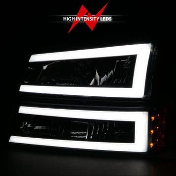 ANZO 2003-2006 Chevrolet Silverado 1500 Crystal Headlights, Auto-onderdelen, Verlichting, Ophalen of Verzenden, Nieuw
