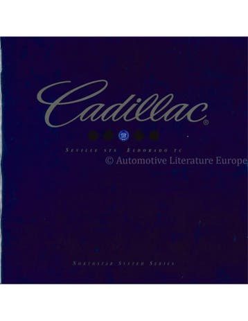 1997 CADILLAC PROGRAMMA BROCHURE FRANS, Nieuw, Author