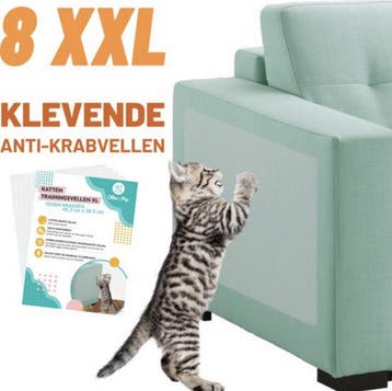 Doorzichtige XXL anti krab vellen - Dubbelzijdig plakbaar..., Dieren en Toebehoren, Verzenden, Nieuw