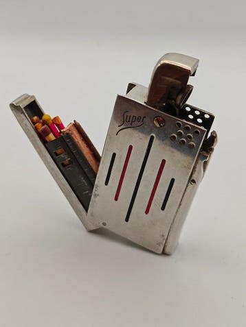 Jacob Wolf - Super - Lighter & Matchbox Combination -, Nieuw