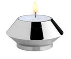 Mini urn waxinelichthouder rvs zilver voor kaars, Nieuw