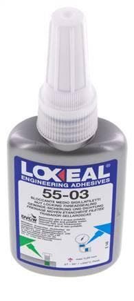 Loxeal 55-03 Blauw 50 ml Schroefdraad Afdichting, Verzenden, Nieuw