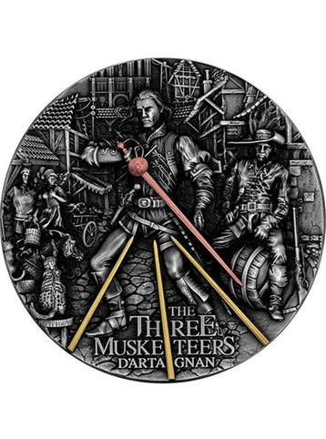 Niue. 5 Dollars 2022 The Three Musketeers - DArtagnan 2