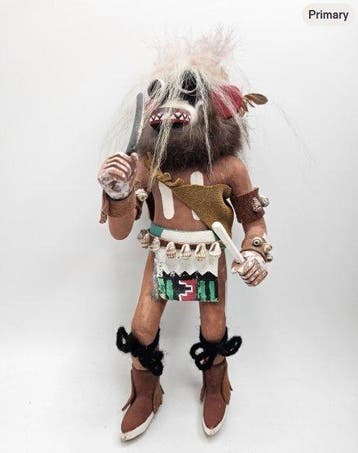 Hopi Awatovi, Ogre Man ,(Awatovi Soyok Taka) Katsina - Hopi