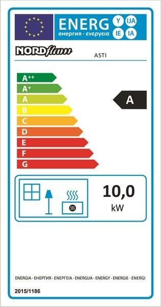 Houtkachel Nordflam Asti, Huis en Inrichting, Kachels, Nieuw