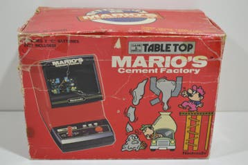 Nintendo Table Top - Marios Cement Factory, Verzenden, Zo goed als nieuw