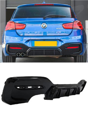 Diffuser | geschikt voor BMW | 1-serie 2015-2019 F20 LCI | M, Verzenden, Nieuw, BMW