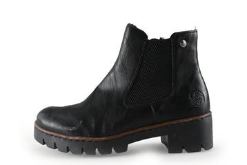 Rieker Chelsea boots in maat 37 Zwart, Verzenden, Zwart, Overige typen, Zo goed als nieuw