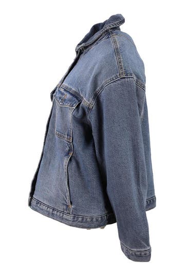 Timberland Jas in maat M Blauw, Timberland, Verzenden, Zo goed als nieuw, Blauw