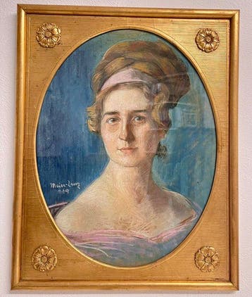 Alfons Wölfle / unbekannter Porträtist - Annette Rupprecht,