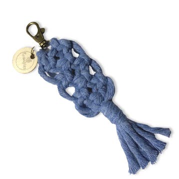 Sleutelhanger Boho - Diverse kleuren - Katoen - Macramé -, Verzamelen, Sleutelhangers, Ophalen of Verzenden, Nieuw, Overige typen