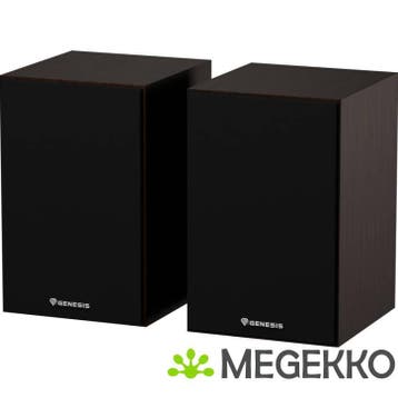 GENESIS NGS-2344 luidspreker Bruin Bedraad en draadloos 20 W, Computers en Software, Pc speakers, Verzenden, Nieuw, Genesis