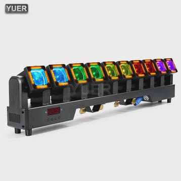 10x40W LED RGBW Moving Head Light - Beam, Wash & Pixel Effec, Verzenden, Nieuw