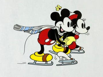 Walt Disney Productions - “On Ice” (1935) – Sericel in, Nieuw
