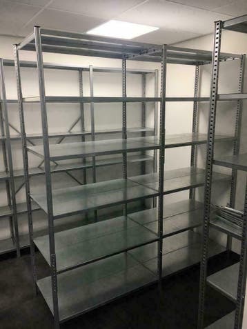 Magazijnstelling stellingkast legbordstelling gebruikt, Zakelijke goederen