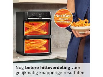 Bosch MAFD661B0 - XXL Airfryer - 12L - Dubbele mand -, Verzenden, Nieuw