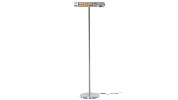 Ultra staande halogeenstraler zilver 2000 watt, Verzenden, Nieuw